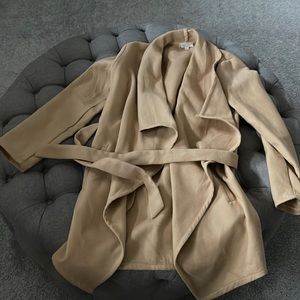 Vici camel coat.